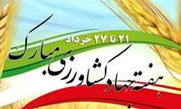 رئیس سازمان جهاد کشاورزی استان کردستان طی پیامی آغاز هفته جهاد کشاورزی را تبریک گفت