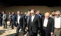 بازدید وزیر جهادکشاورزی از انبارهای نهاده و ذخایر کالاهای اساسی شرکت پشتیبانی امور دام و بازرگانی دولتی در بندر امام خمینی