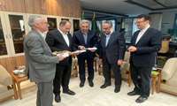 دیدار رییس و اساتید دانشکده کشاورزی دانشگاه تبریز با وزیر جهادکشاورزی 