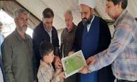 دانش‌آموز منطقه عشایری سیاه‌خانی آبدانان همیار طبیعت شد
