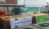  برگزاری میز خدمت مدیریت جهاد کشاورزی شهرستان خدابنده به مناسبت دهه فجر 