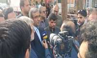 بازدید استاندار خراسان رضوی از غرفه های تنظیم بازار کالاهای اساسی در مشهد مقدس