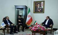 غلامرضا نوری در دیدار اسد مجیدخان دبیرکل جدید سازمان همکاری اقتصادی اکو