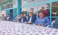 میز خدمت برای پاسخگوی و ارتباط چهره به چهره در محل گلستان شهدای اصفهان برگزار شد