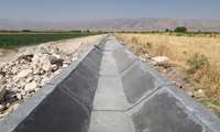 یک کانال آبرسانی در کوار به بهره برداری رسید