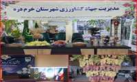 جشنواره گردو و نمایشگاه توانمندیهای بخش کشاورزی و روستایی در شهرستان خرمدره برگزار گردید