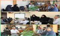 دیدار محمدرضا قائدعبدی، مدیرکل امور ایثارگران وزارت جهاد کشاورزی با مهندس قاسمی،رئیس سازمان جهاد کشاورزی استان سمنان