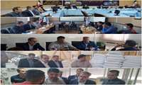 بررسی مسایل و مشکلات بخش کشاورزی شهرستان با حضور مسئولین استانی و شهرستانی