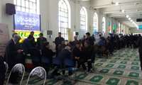 برپایی میز ارتباطات مردمی سازمان جهاد کشاورزی استان کرمانشاه در محل مسجد جامع کرمانشاه