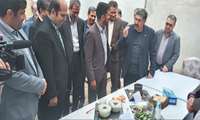 بازدید سرپرست معاونت هماهنگی امور اقتصادی استانداری کرمانشاه و جمعی از مدیران استان از شرکت اوکادو