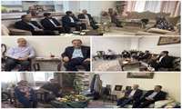 دیدار با خانواده معظم جانباز و شهدای سنگرساز بی سنگر استان تهران همزمان با هفته جهاد کشاورزی