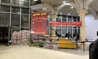 توزیع اقلام اساسی شهروندان درنمایشگاه بهاره استان توسط شرکت تعاونی دیزج آباد زنجان