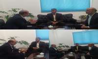 دیدار ریاست سازمان جهادکشاورزی استان با فرماندار شهرستان آبدانان