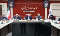 دیدار مسوولین و رئیس جهادکشاورزی استان با استاندار قزوین