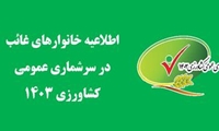 اطلاعیه مرکز آمار به خانوارهای غایب در سرشماری کشاورزی ۱۴۰۳