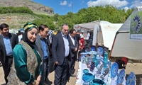 مشارکت مدیریت جهاد کشاورزی شهرستان عجب شیر در جشنواره بازیهای بومی و محلی و توانمندی‌های روستایی مرکزقلعه چای