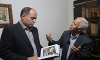 دیدار وزیر جهادکشاورزی با استاد مظفریان