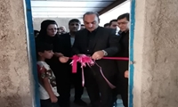 یک واحد مرغداری پرورش مرغ گوشتی در شهرستان نیمروز به مدار تولید پیوست 
