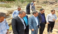 بازدید و پیگیری سرپرست سازمان جهاد کشاورزی لرستان از باغات معمولان جهت رفع مشکل بی‌آبی باغات