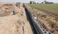 احداث و بهسازی کانال‌های آبیاری عمومی در دزفول