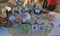 نمایشگاه فروش محصولات  و غذاهای محلی و صنایع دستی در صومعه سرا برگزار شد