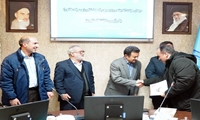 تجلیل از وحید کاظم زاده اندیشه‌ورز فعال و نمونه بخش کشاورزی در دانشگاه تبریز