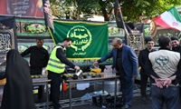 برپایی موکب امام حسین (ع) توسط سازمان جهاد کشاورزی آذربایجان شرقی در تبریز