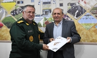 تقدیر سپاه عاشورا  از رئیس سازمان جهاد کشاورزی آذربایجان شرقی  برای همکاری در توسعه کشاورزی مناطق محروم
