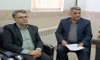  حضور معاون تولیدات گیاهی در اشکذر جهت پیگیری روند تسهیلات توسعه مکانیزاسیون