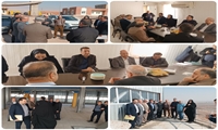 جلسه بررسی اتصال سیلوی گرمسار به شبکه ریلی کشور برگزار شد