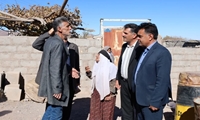 بازدید میدانی معاون عمرانی فرماندار از روستاهای جوزم با همراهی مدیر جهاد کشاورزی شهربابک