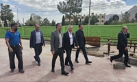 بازدید نوروزی رئیس سازمان جهاد کشاورزی استان یزد از مدیریت تفت و بازارچه در شرف افتتاح مزرعه تا سفره