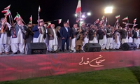 حضور پرشور عشایر شمال کرمان در مراسم اربعین رهبر انقلاب