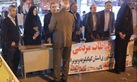 میز ارتباطات مردمی جهاد کشاورزی کهگیلویه‌وبویراحمد در مسیر خدمت و مقاومت برپا شد