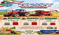 گامی رو به جلو در توسعه مکانیزاسیون کشاورزی آذربایجان شرقی