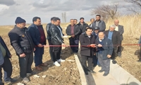 بهره‌برداری از فاز نخست نهر قم‌شلی شهرستان تبریز