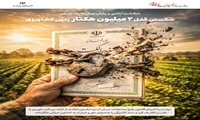 تعیین تکلیف بیش از دو میلیون هکتار اراضی کشاورزی با اجرای قانون رفع تداخلات