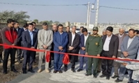 افتتاح باسکول ۶۰ تنی اداره تعاون روستایی شهرستان قیر و کارزین