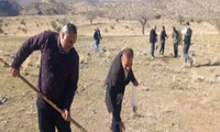 اجرای پویش بذرکاری در شهرستان ارسنجان