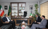 دیدار مدیرکل بنیاد شهید استان با رئیس سازمان جهاد کشاورزی البرز