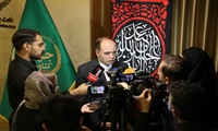مصاحبه غلامرضا نوری وزیر جهادکشاورزی با صدا و سیما و جمعی از خبرنگاران در خصوص نحوه واردات کالاهای اساسی در شرایط جدید توافق با آمریکا ( البته صدا و سیما از پخش این مصاحبه خودداری کرد)