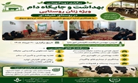 توانمندسازی زنان روستایی شهرستان کهگیلویه در حوزه دامداری