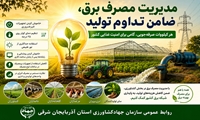 برنامه‌ریزی هوشمند، برق پایدار؛ کشاورزی پایدار