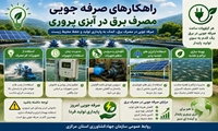 راهکارهای صرفه جویی مصرف برق در آبزی پروری