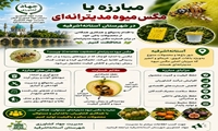 مبارزه با مگس میوه مدیترانه ای