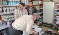 مانور نظارت بر داروخانه‌های گیاه پزشکی و فروشگاه‌های عرضه سموم و نهاده‌های کشاورزی در استان زنجان