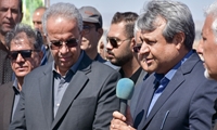 گامی بزرگ برای توسعه فضای سبز؛ افتتاح فاز نخست بزرگترین پارک جنگلی جنوب‌شرق کشور در زاهدان با کاشت ۴۰ هزار اصله نهال