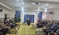 اعلام بیعت، کارکنان سازمان جهاد کشاورزی خراسان شمالی با رهبر معظم انقلاب در دیدار با امام جمعه 