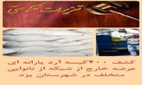 کشف ۴۰۰ کیسه آرد یارانه‌ای در یزد؛ برخورد با نانوایی متخلف و مسدود شدن سامانه خرید آرد