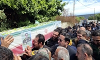 پیکر پاک سه شهید سازمان منابع طبیعی تشییع شد